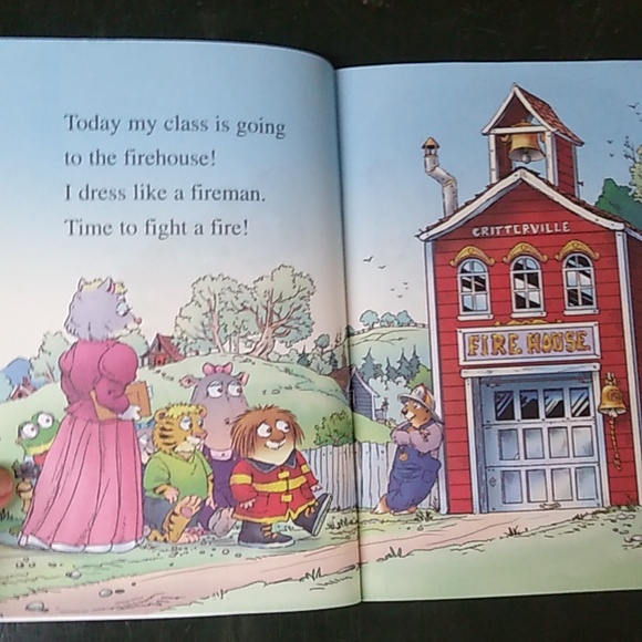 Going Firehouse Mercer Mayer Little Critter Level Reader Children's Picture Book - Picture 5 of 5